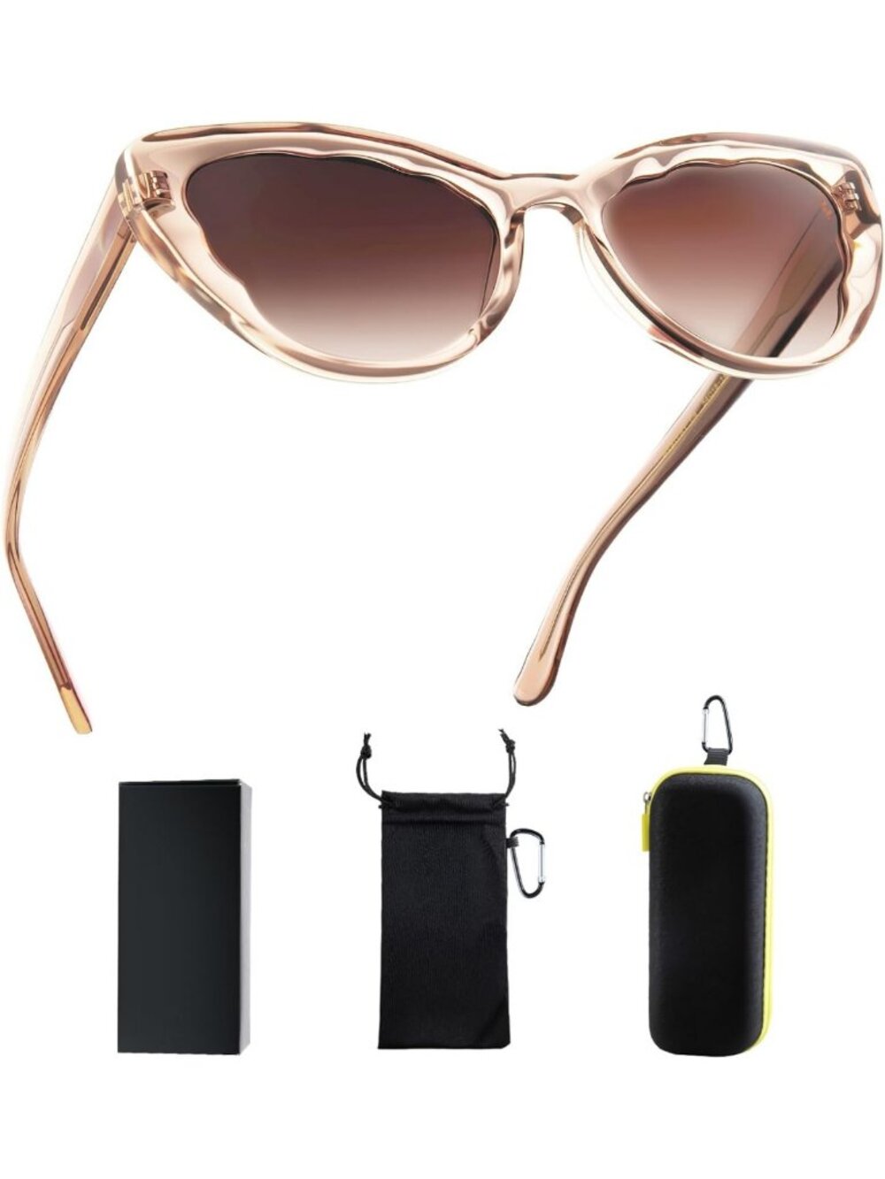 Retro Cat Eye Sunglasses for Women - UV400 Protection, Stylish Vintage Eyewear